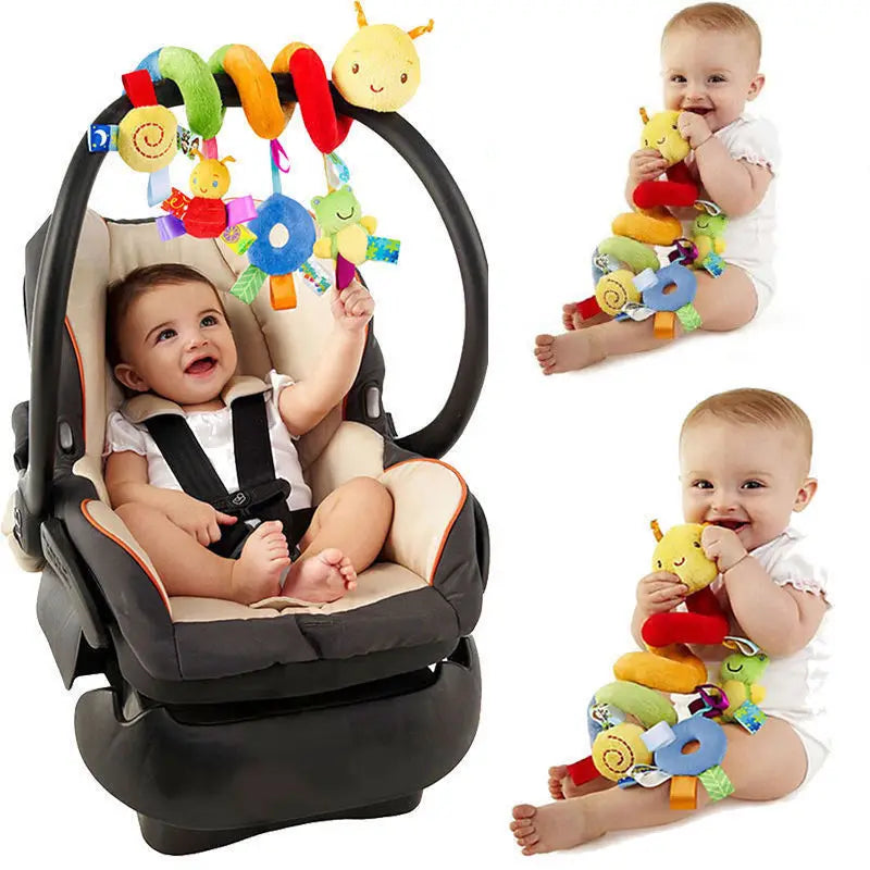 Limit 100 Cute Activity Spiral Crib Stroller Car Seat Travel Hanging Toys Baby Rattles Toy