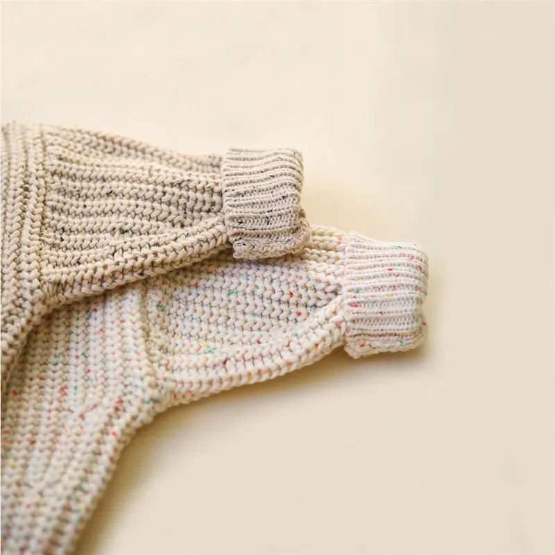 Baby Loose Sweater Knitted Autum Winter Baby Boy Girl Clothes Round Neck Kid Toddler Girl Boy Pullover Baby Outerwear